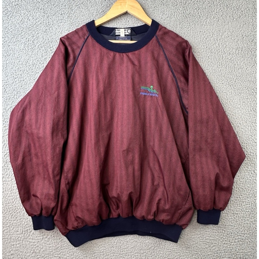 Sunderland of Scotland Original Weatherbeater Jacket Mens S Maroon Pebble Beach